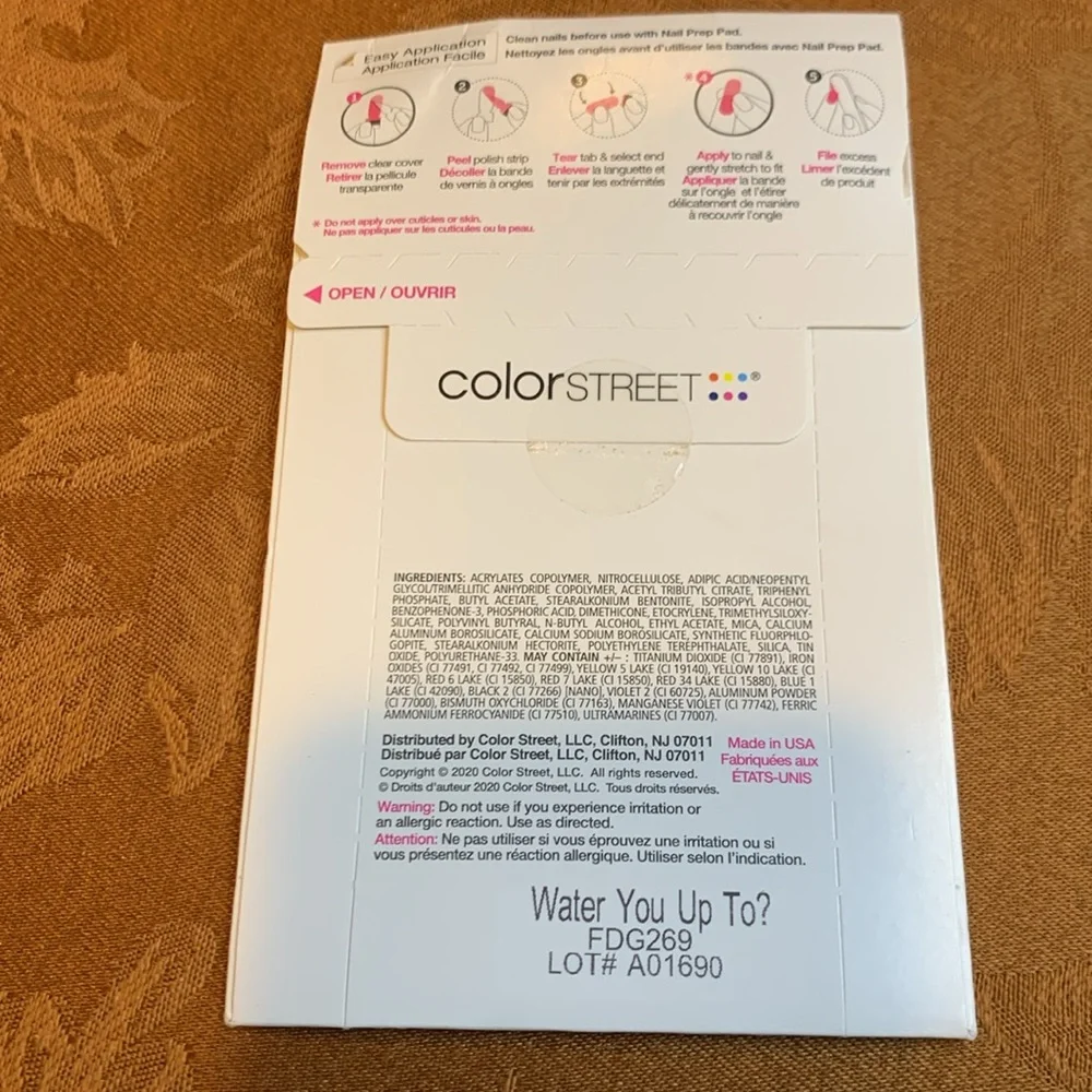 Pack of 5 brand new COLOR STREET 100% nail polish strips - Picture 12 of 14